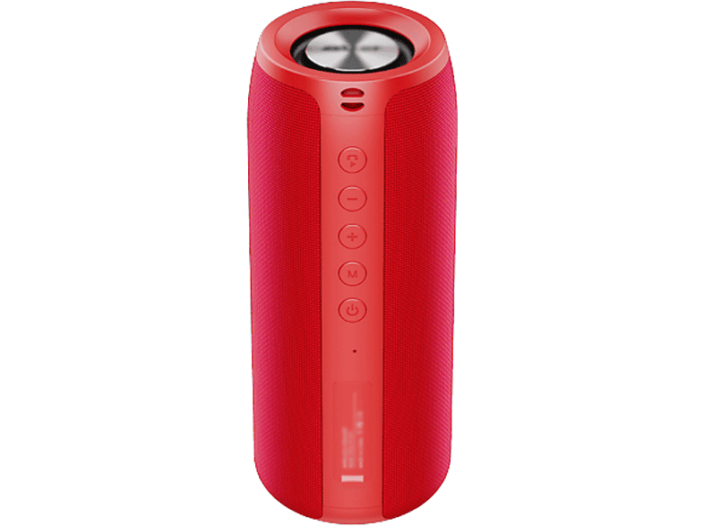 ENBAOXIN Drahtloser Bluetooth-Lautsprecher Bluetooth-Lautsprecher, Rot - Kompakt und tragbar, Subwoofer