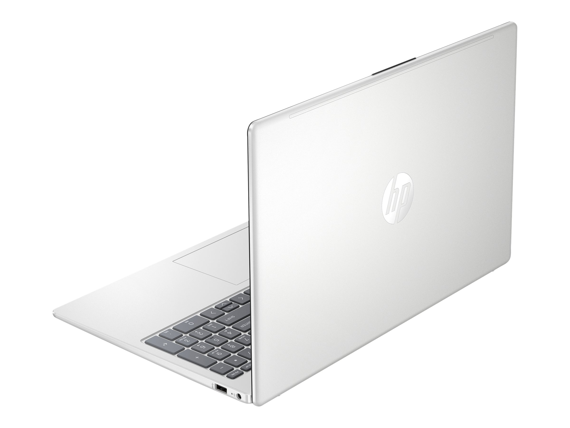 HP 15-fc0057ng, Notebook mit 15,6 Silber SSD, RAM, 16 SSD Display GB Touchscreen, Zoll AMD, GB 512