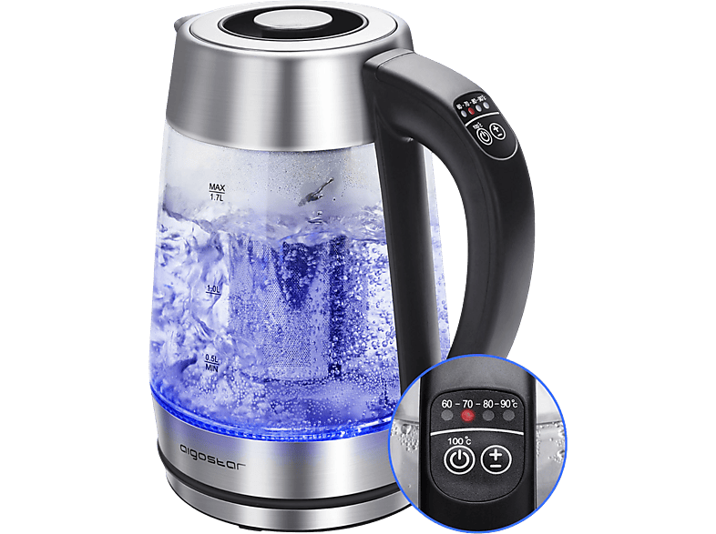 AIGOSTAR Cris Wasserkocher, Silber