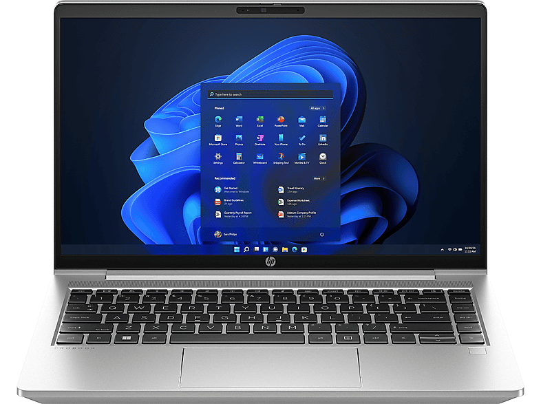 HP ProBook 440 G10, Notebook mit 14 Zoll Display, Intel® Core™ i7 Prozessor, 32 GB RAM, 1 TB SSD, Intel, Silber