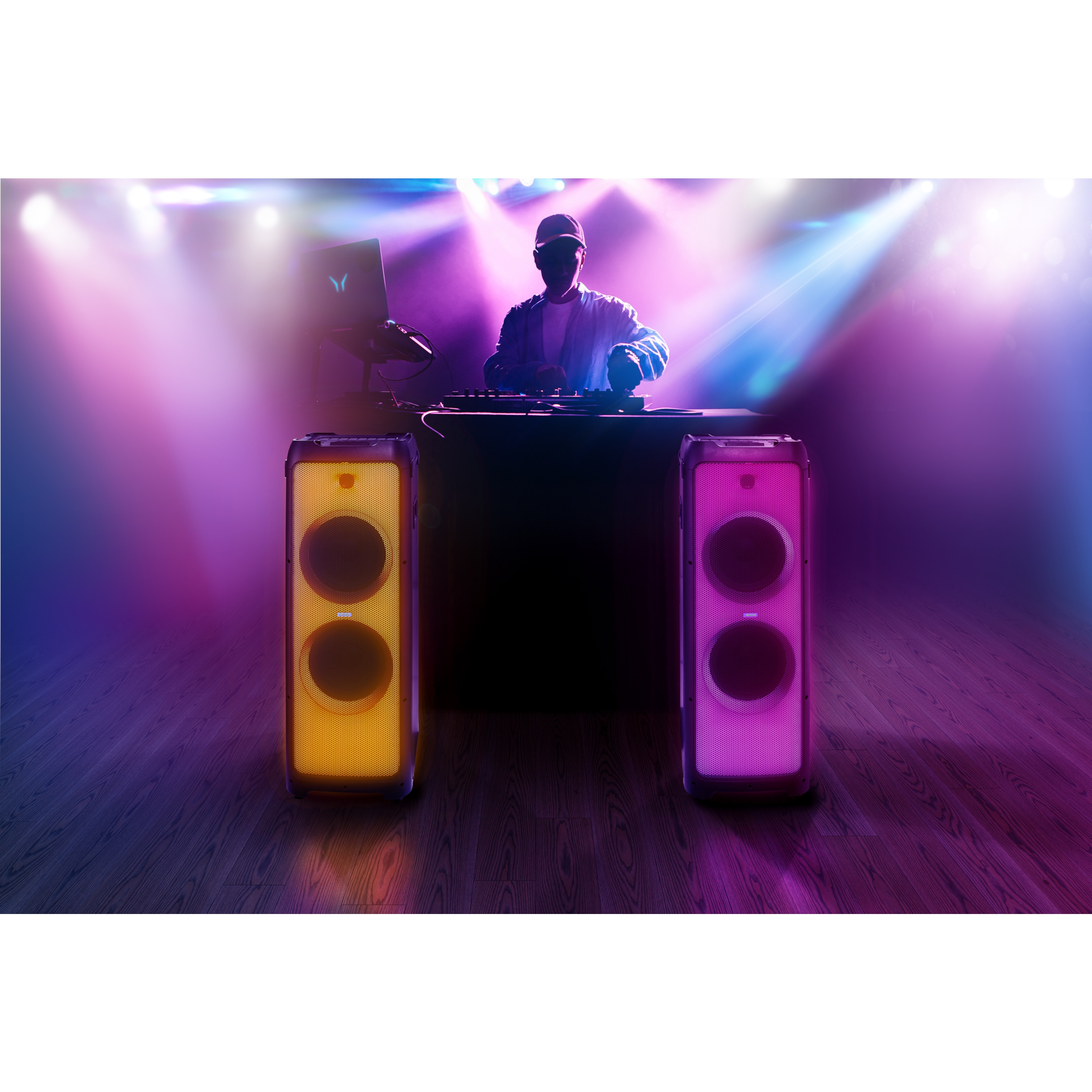MEDION LIFE® X61200 Partylautsprecher, LED-Frontpanel, W 80 160W RMS, 2 Bluetooth®, schwarz Partylautsprecher, x