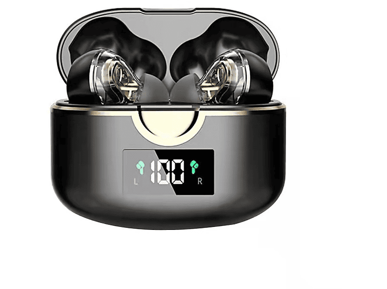 ENBAOXIN T22 Bluetooth Headset - Dual Host Chip, Tausend-Dollar-Klangqualität, In-ear Bluetooth-Kopfhörer Bluetooth Eisenhaltig | Bluetooth-Kopfhörer