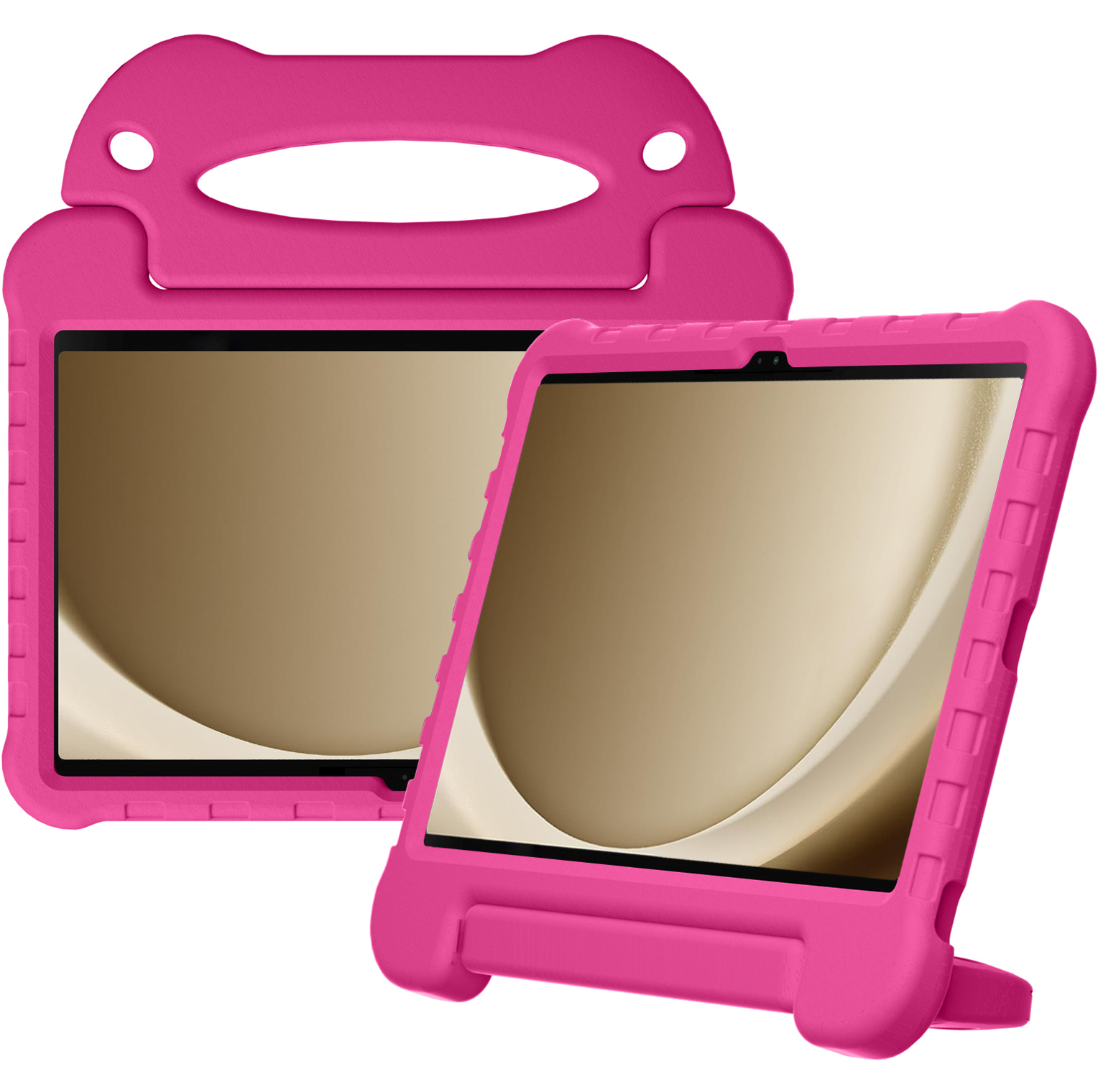 CAZY Schutzhülle Kompatibel Rosa Tablethülle EVA, mit Galaxy für Backcover Samsung A9+ Tab