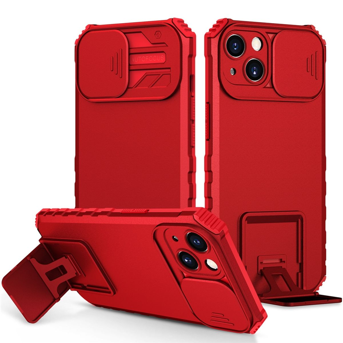Backcover, 15, Rot iPhone Case, DESIGN KÖNIG Apple,