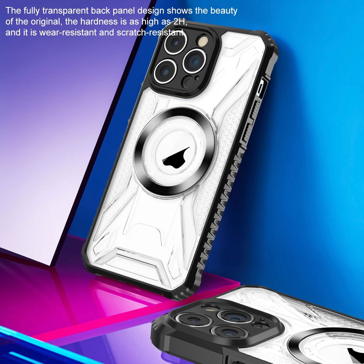 KÖNIG DESIGN Case, Backcover, iPhone Pro, Dunkelviolett 15 Apple