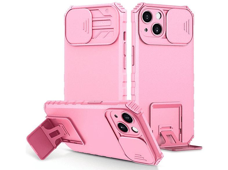 KÖNIG DESIGN Case, Rosa Backcover, iPhone Apple, 15