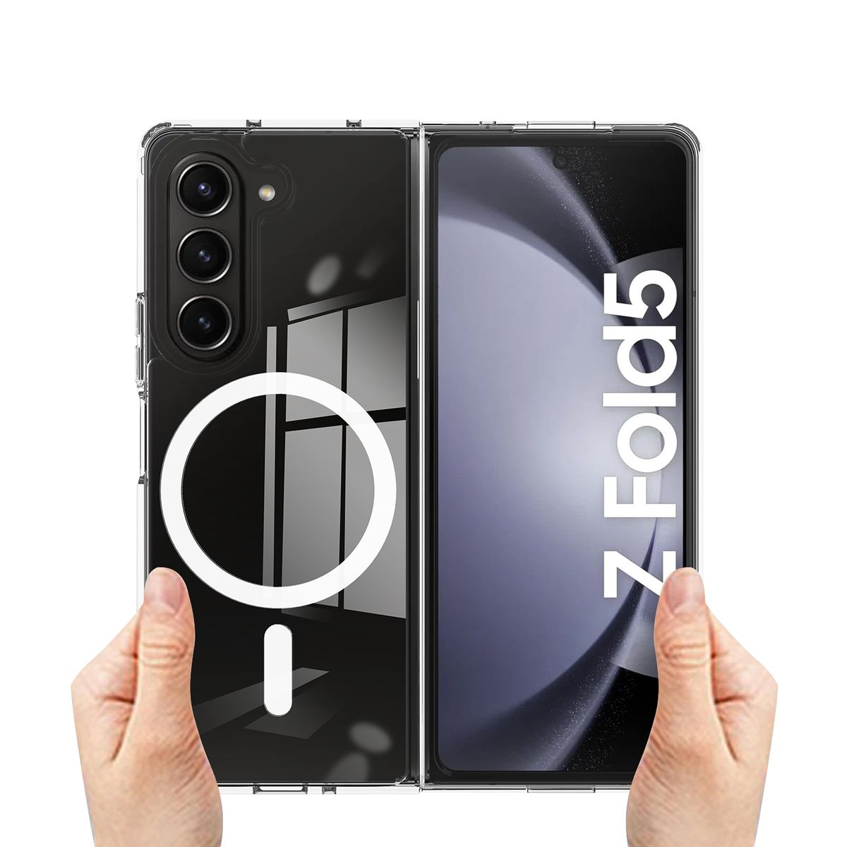 KÖNIG Backcover, Fold5, DESIGN Galaxy Transparent Samsung, Z Case,