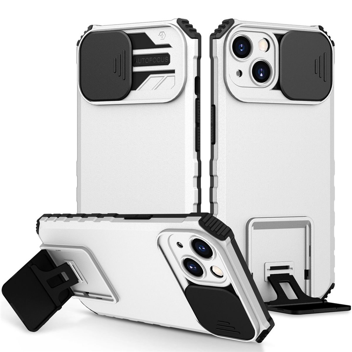 KÖNIG DESIGN iPhone Apple, 15, Case, Weiß Backcover
