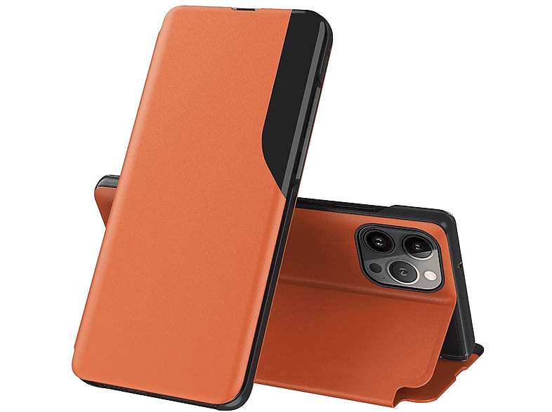 KÖNIG DESIGN Book Pro Orange Max, Bookcover, Apple, iPhone 15 Case