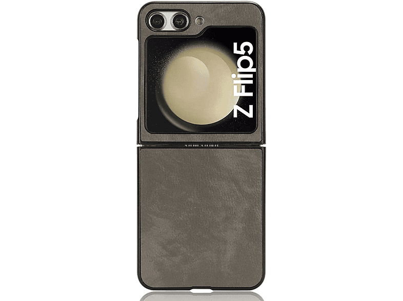 KÖNIG DESIGN Case, Backcover, Grau Samsung, Z Galaxy Flip5