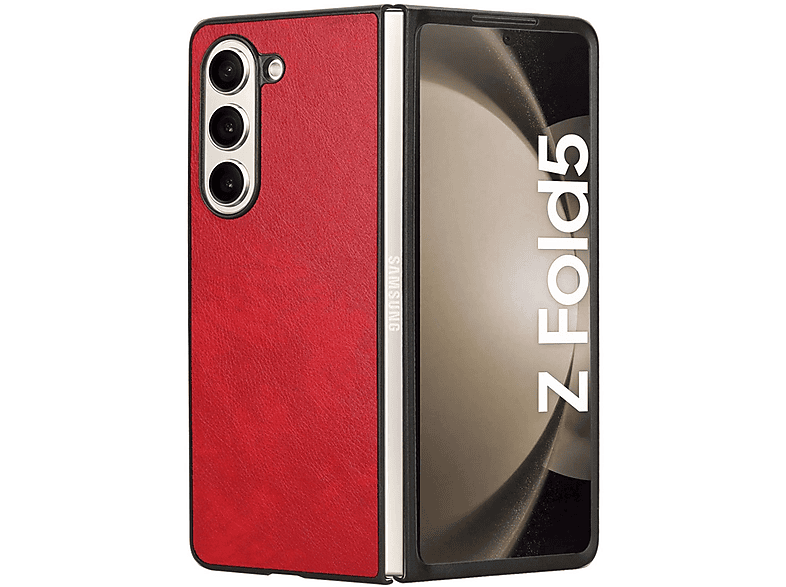 KÖNIG DESIGN Case, Backcover, Samsung, Galaxy Z Fold5, Rot