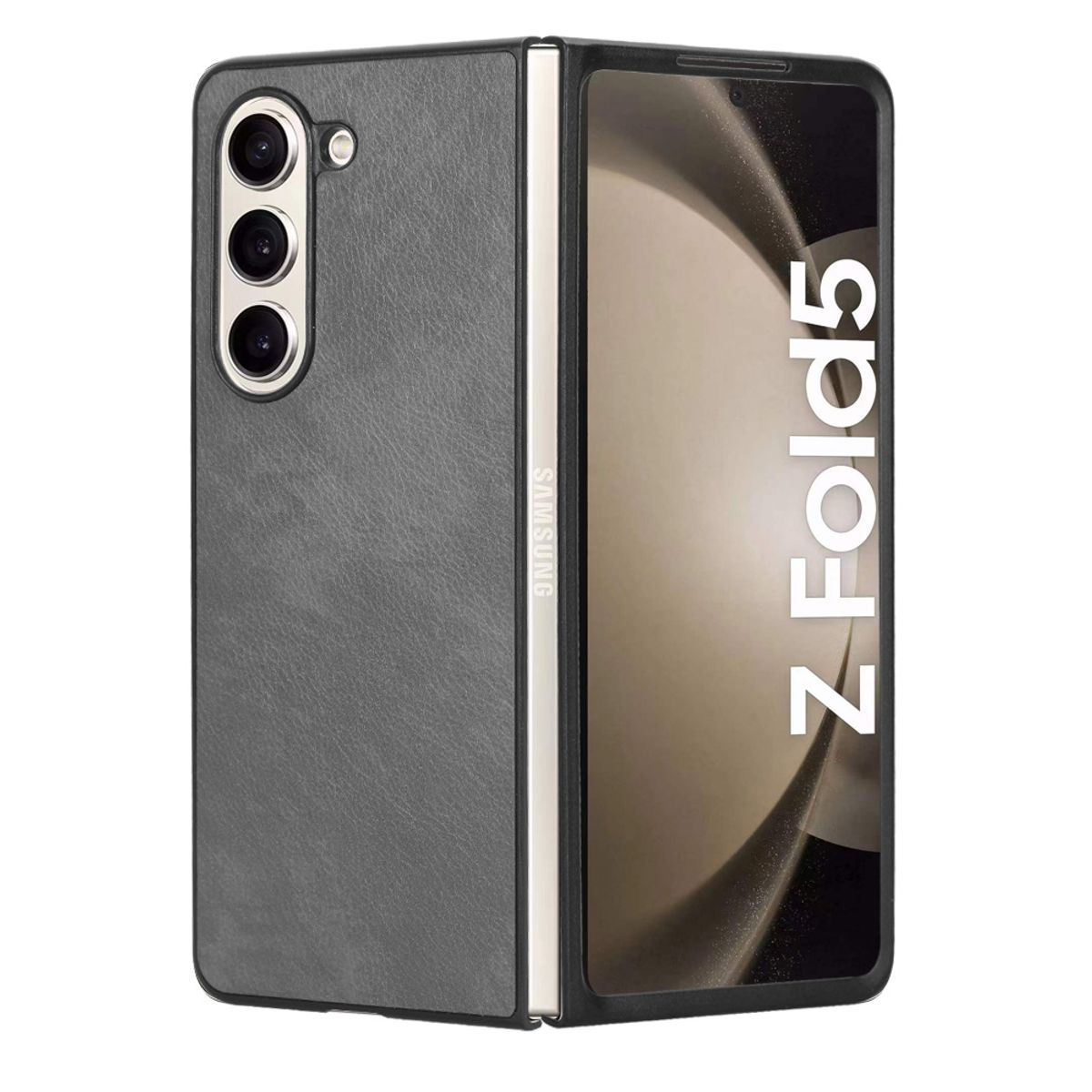 KÖNIG DESIGN Case, Backcover, Samsung, Galaxy Grau Fold5, Z
