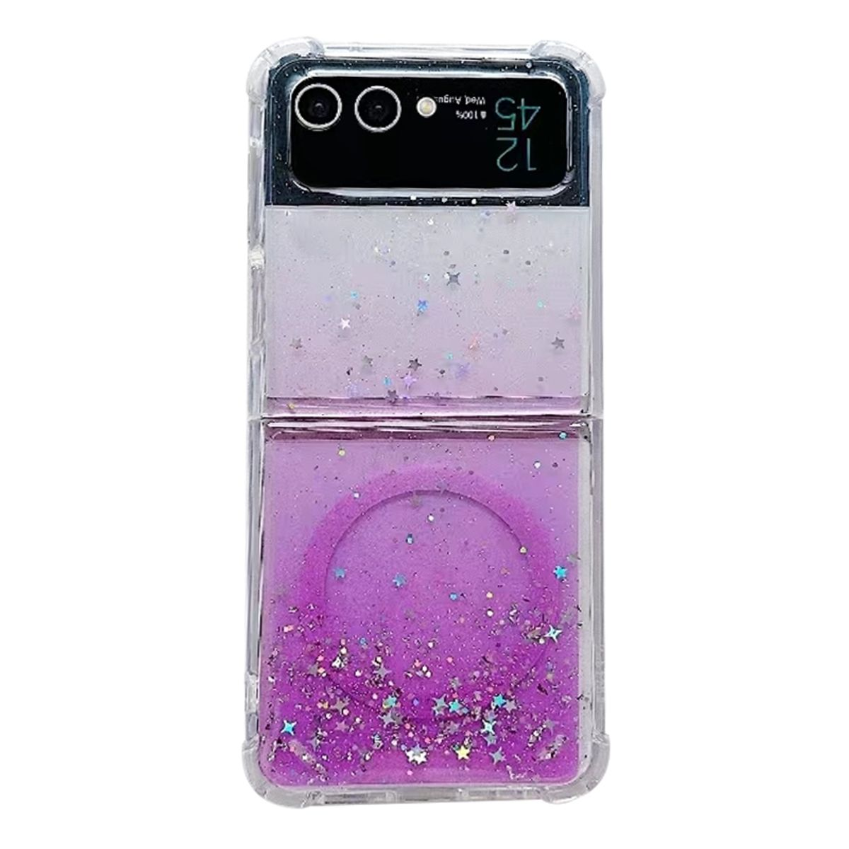 Backcover, DESIGN Violett Z Galaxy Samsung, KÖNIG Case, Flip5,