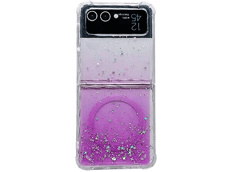 Violett KÖNIG Flip5, Case, Z DESIGN Backcover, Galaxy Samsung,