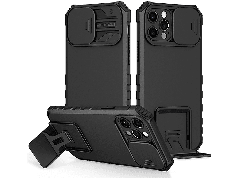 Case, DESIGN Backcover, iPhone Apple, 15 Schwarz Pro, KÖNIG