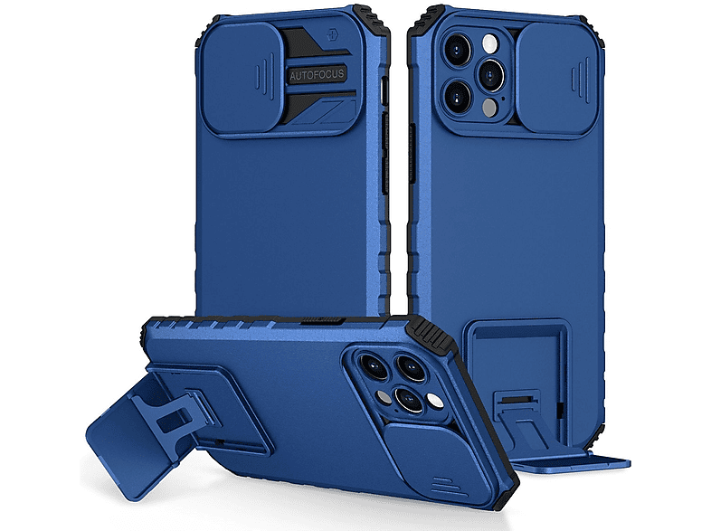 KÖNIG DESIGN Case, Backcover, Apple, iPhone 15 Pro, Blau