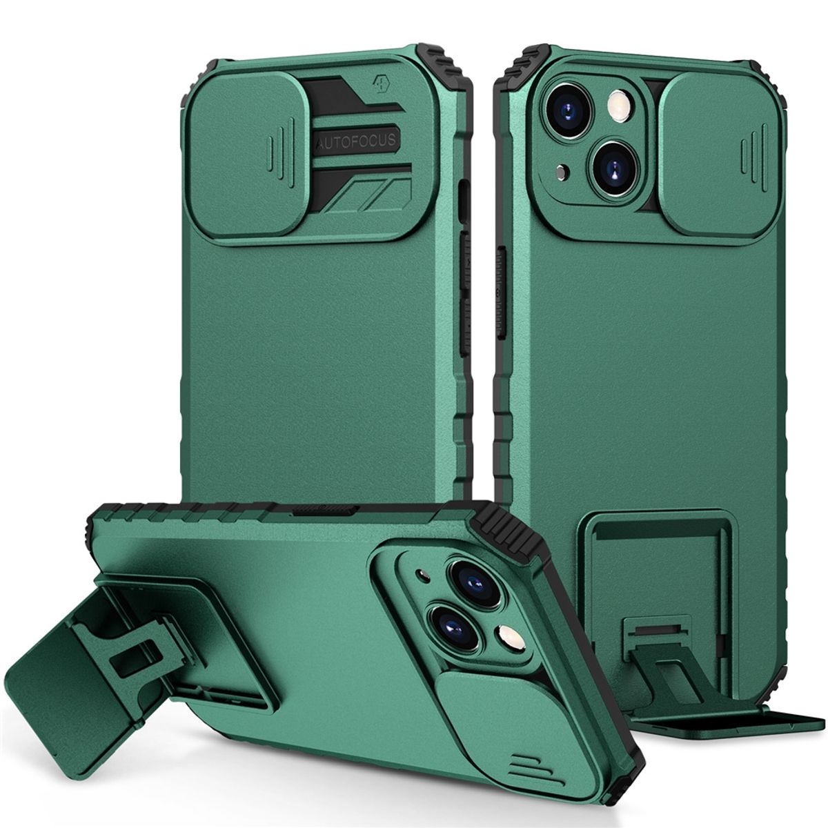 KÖNIG DESIGN Case, Backcover, Grün Apple, iPhone 15