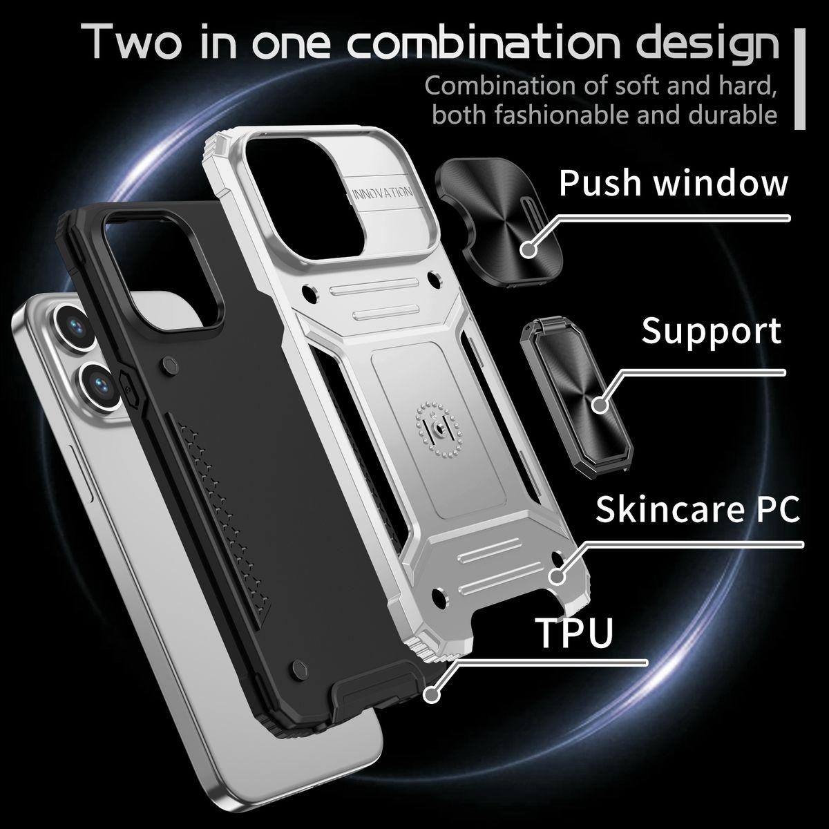 Silber Case, 15 iPhone KÖNIG Apple, Pro DESIGN Backcover, Max,