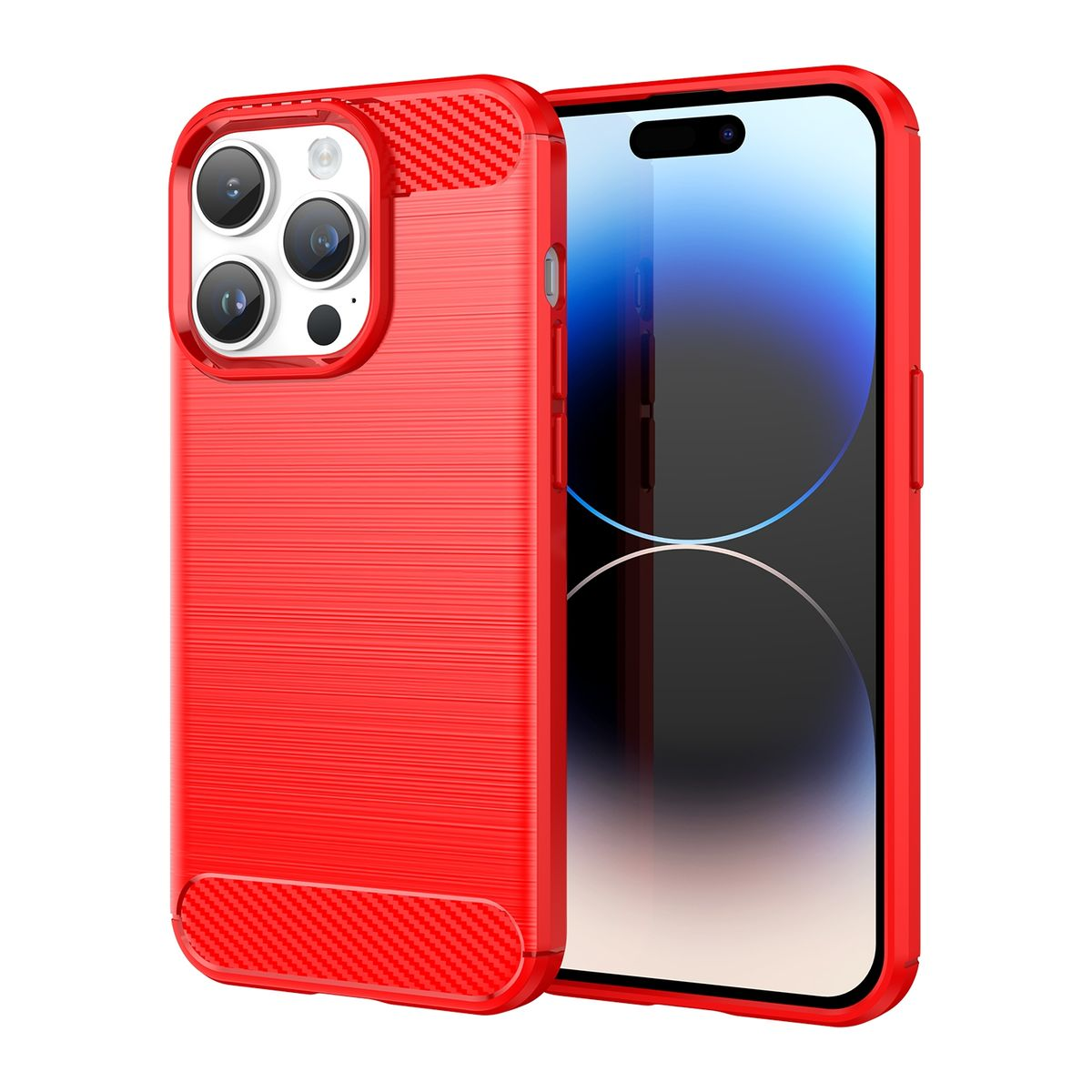 Case, Pro Max, DESIGN Apple, iPhone 15 Backcover, KÖNIG Rot