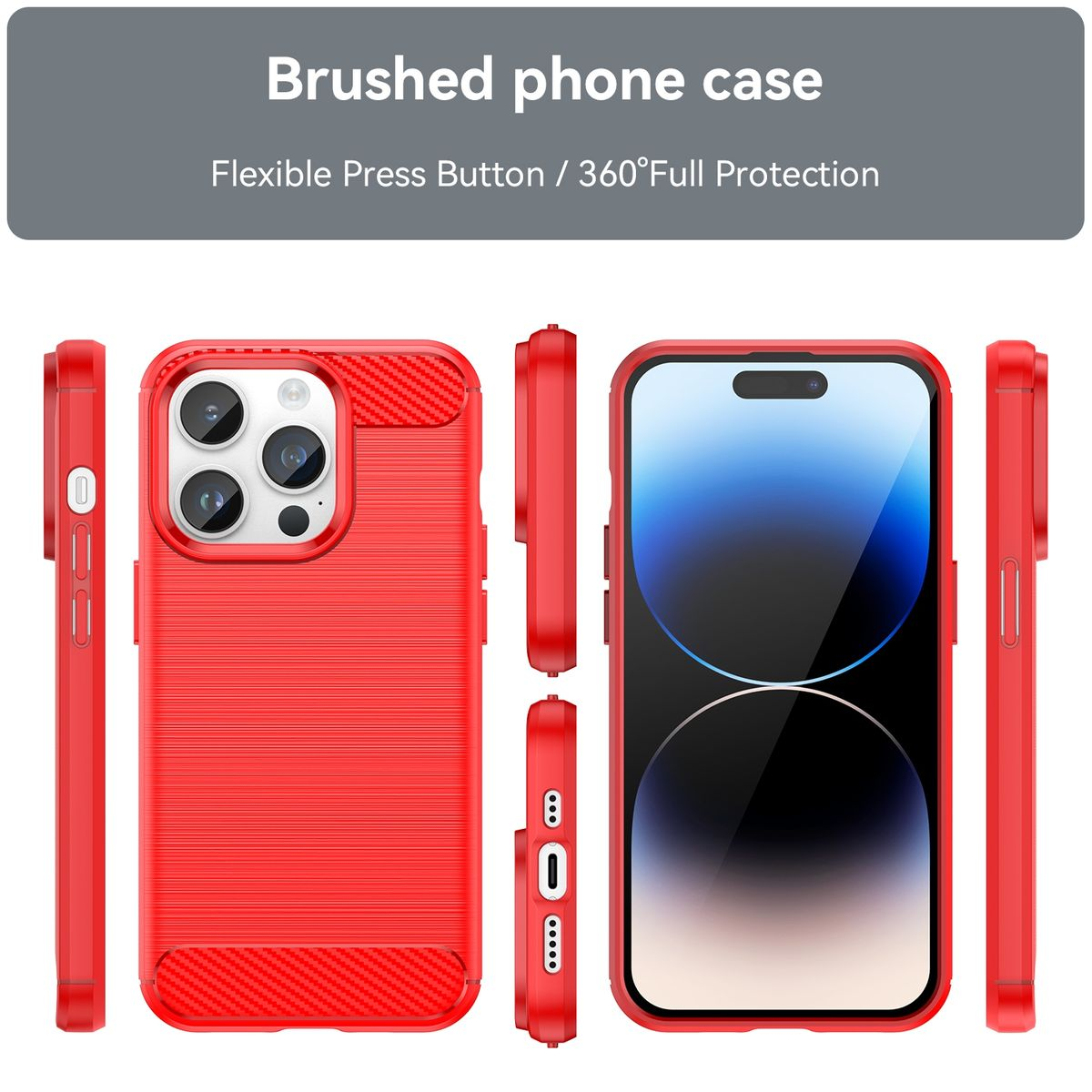 iPhone Backcover, Max, Pro 15 Apple, DESIGN KÖNIG Case, Rot