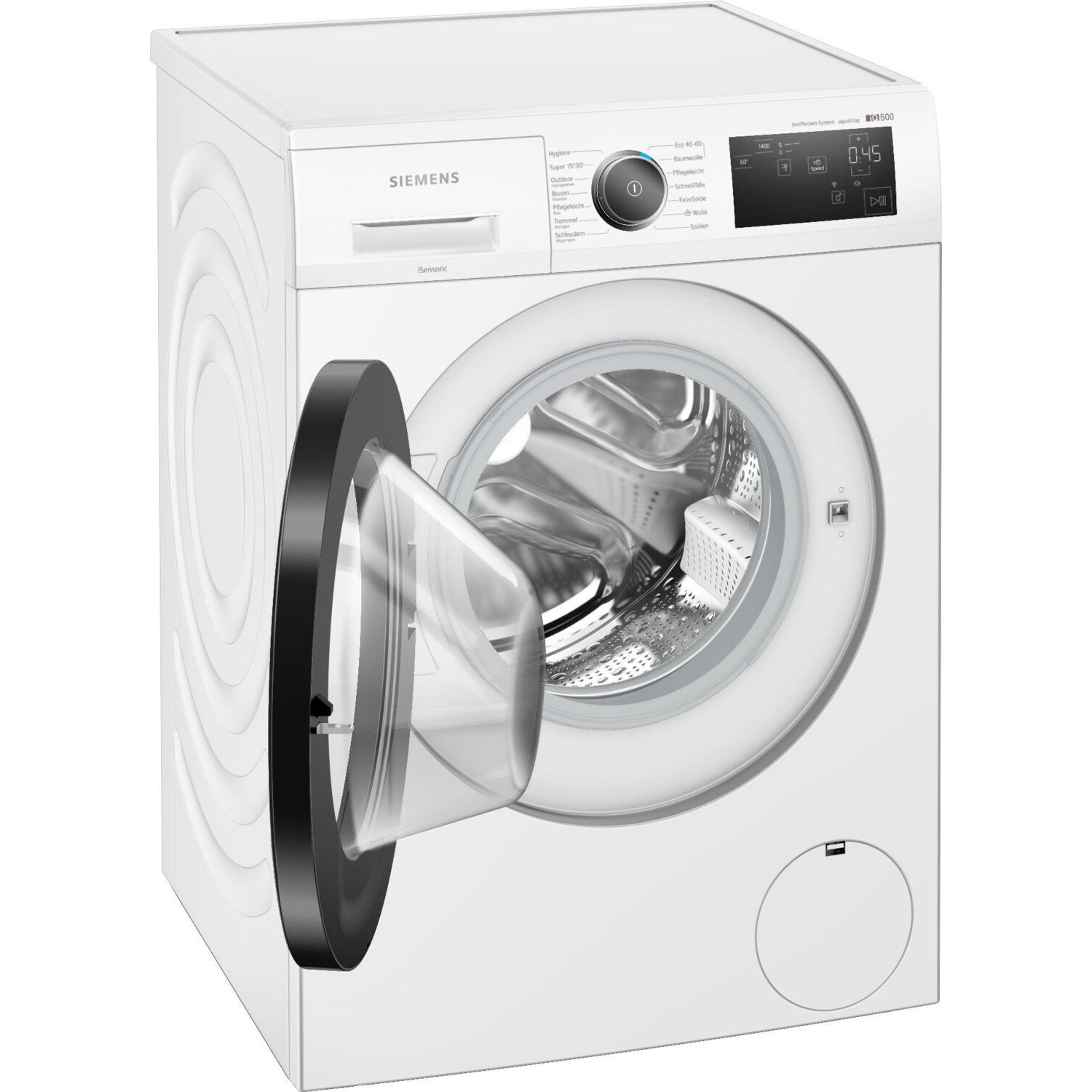 SIEMENS REFURBISHED (*) A) Waschmaschine kg, WM14UR5EM2 iQ500 1351 (9 U/Min