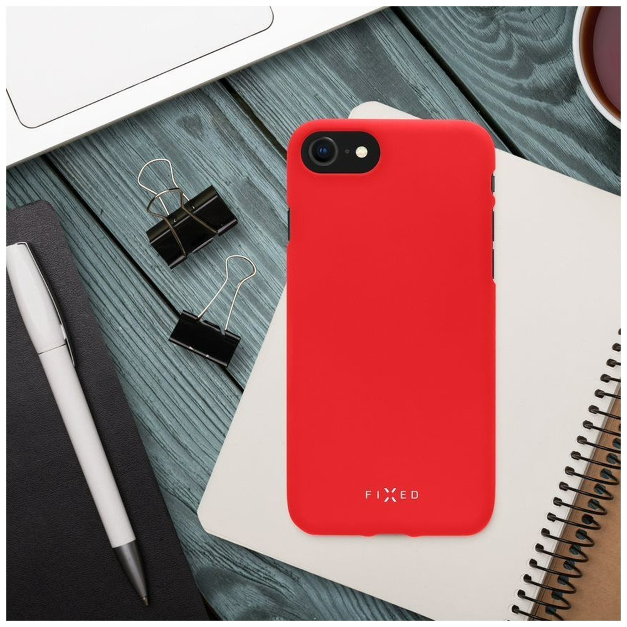 FIXED FIXST-907-RD, 10C, Rot Backcover, Redmi Xiaomi