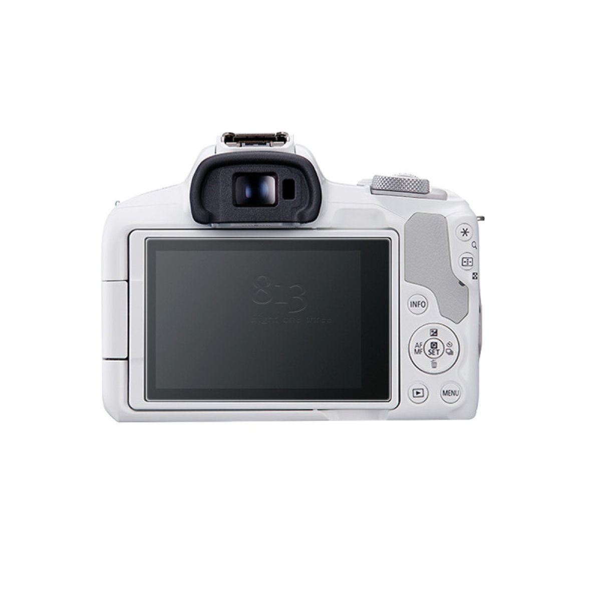 INF Explosionsgeschützte Anti-Fingerabdruck-Bildschirmfolie für Canon Kamera-Displayschutz, R50, Transparent