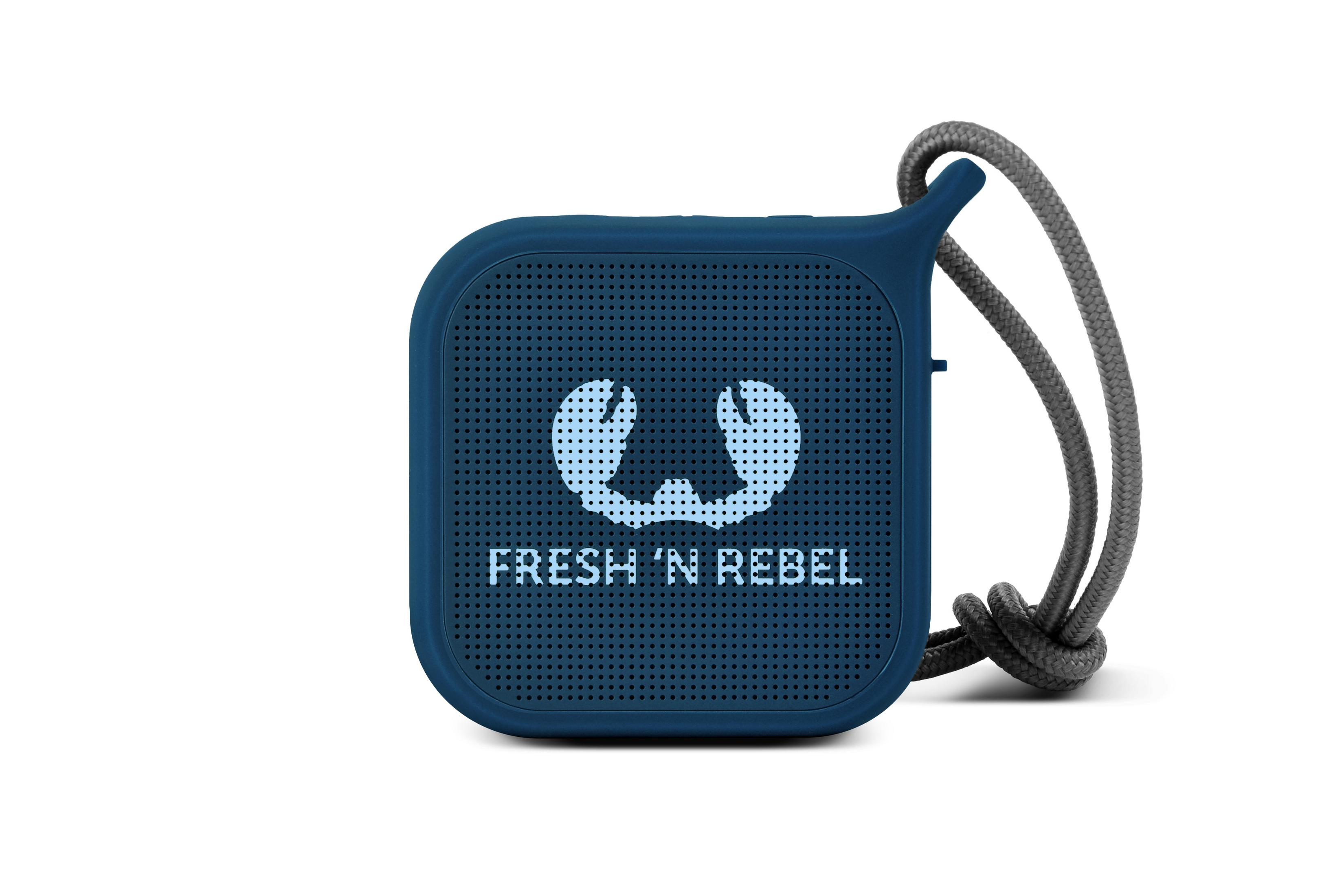 FRESH \'N PEBBLE Blau Bluetooth REBEL IN-EAR 8GIFT04IN INDIGO, Kopfhörer & In-ear