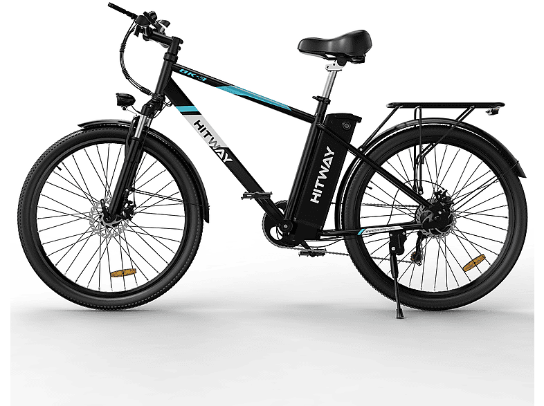 HITWAY BK3S und Zoll, 410,4, Schwarz 26 Blau) Unisex-Rad, (Laufradgröße: Mountainbike