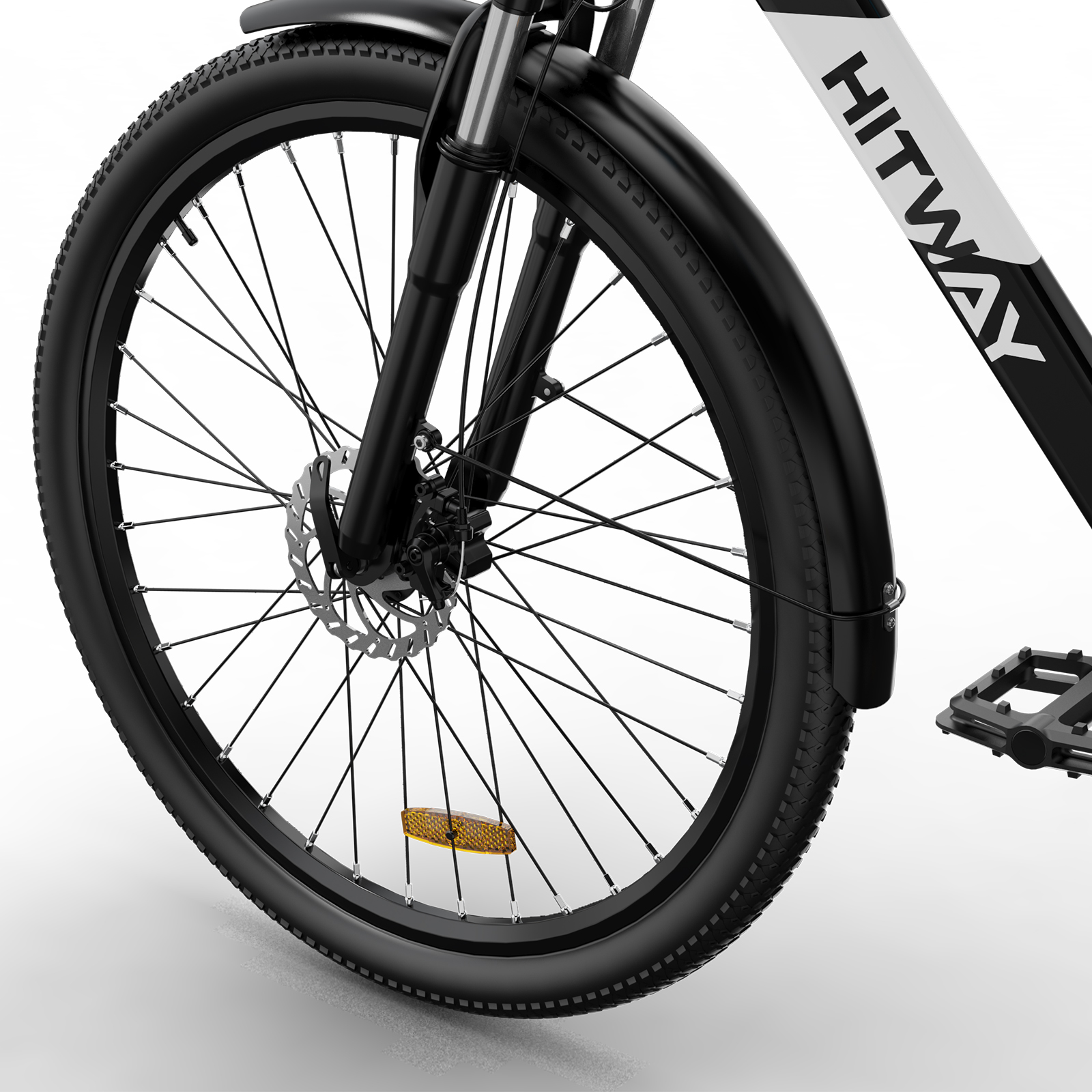 HITWAY BK3S Mountainbike (Laufradgröße: 410,4, Blau) 26 Schwarz Unisex-Rad, und Zoll