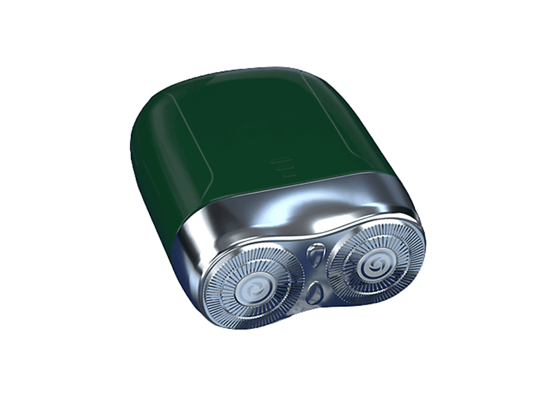 SYNTEK Razor Green Mini-Rasierer Wasserdicht Tragbar Elektrisch Rasierapparate Kompakt