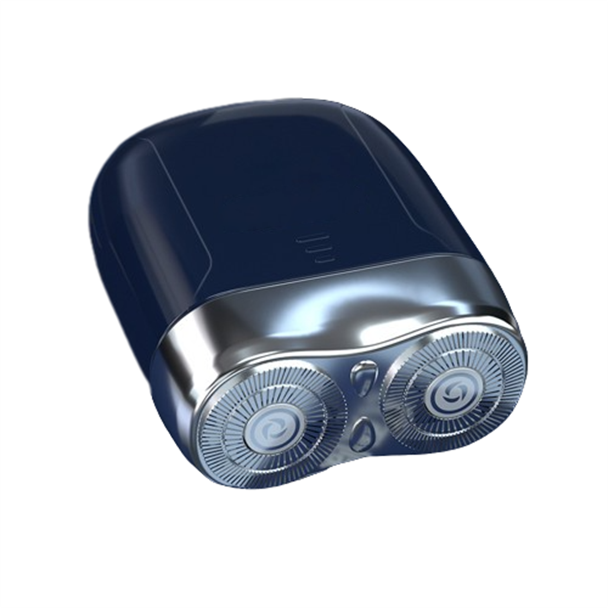 Silver SHAOKE Razor Wasserdicht Elektrischer Doppelkopf-Rasierer Rasierapparate Mini