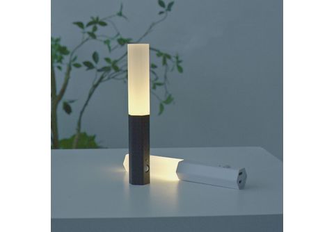 ENBAOXIN Wiederaufladbares USB-Nachtlicht - Intelligenter Körpersensor,  leistungsstarker Magnet LED-Nachtlicht Gelb