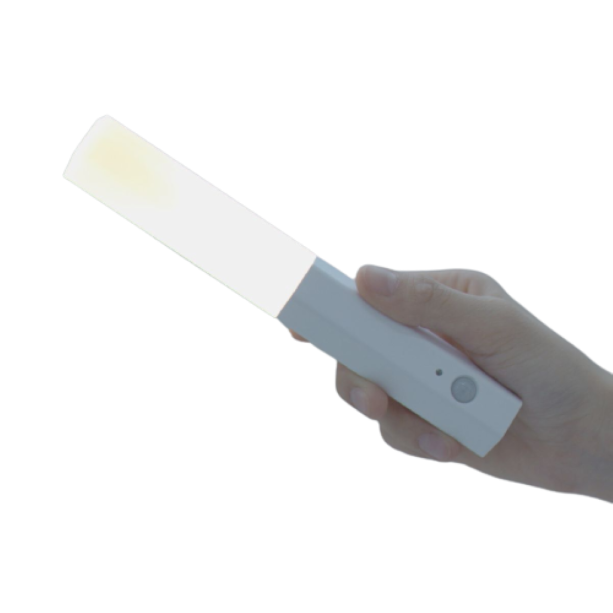 ENBAOXIN Wiederaufladbares USB-Nachtlicht - Intelligenter LED-Nachtlicht Magnet Körpersensor, leistungsstarker Gelb