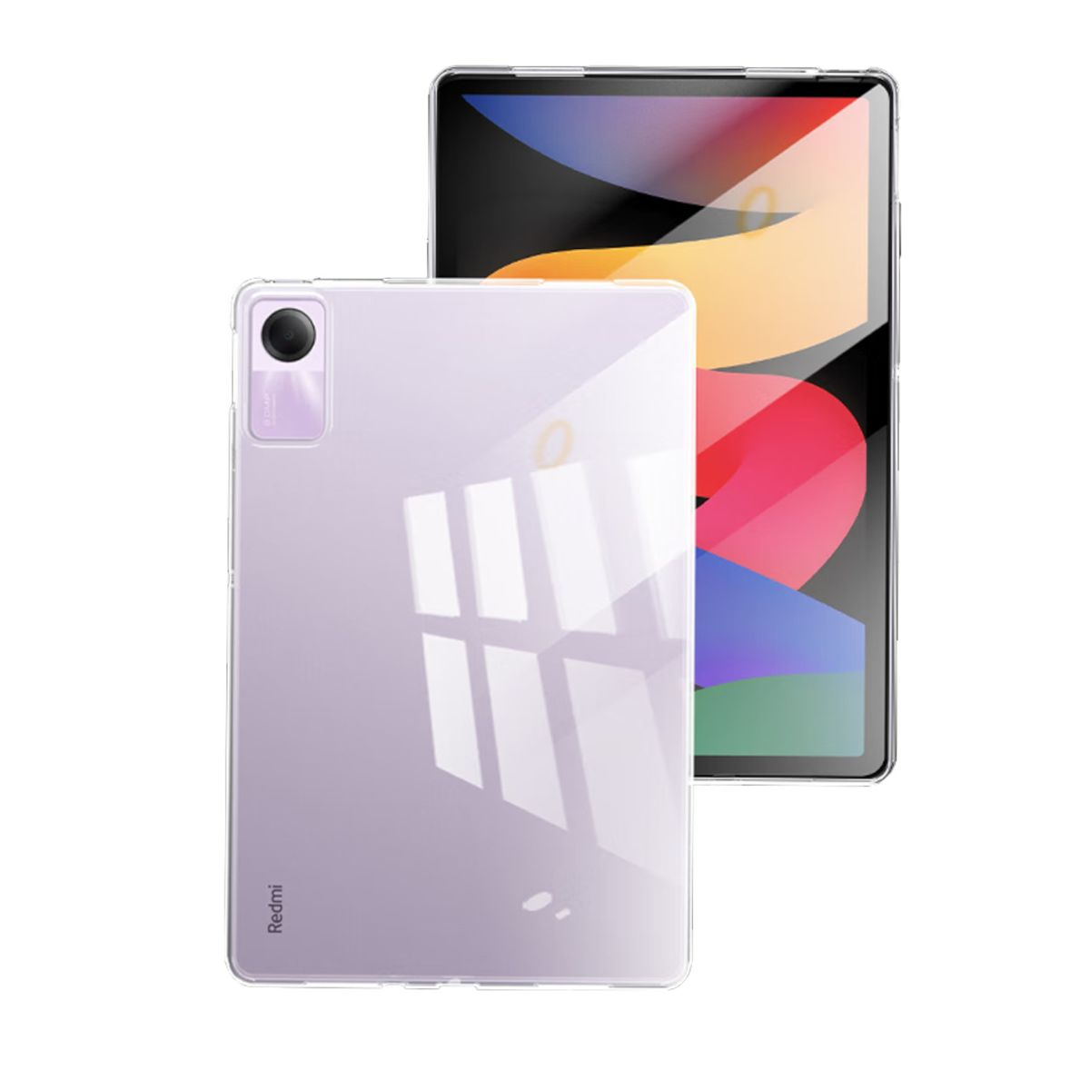 WIGENTO TPU Silikon Hülle Backcover dünn / Tablethülle Kunststoff Xiaomi robust Transparent für Silikon