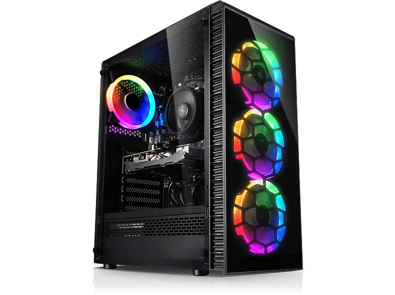 KIEBEL Legend 7 GB NVIDIA AMD PC Ti, 12 Ryzen™ 32 RAM, Prozessor, ohne AMD RTX™ TB 4070 7 GeForce GB mit Ryzen 1 V Betriebssystem, SSD, 5800X3D, Gaming