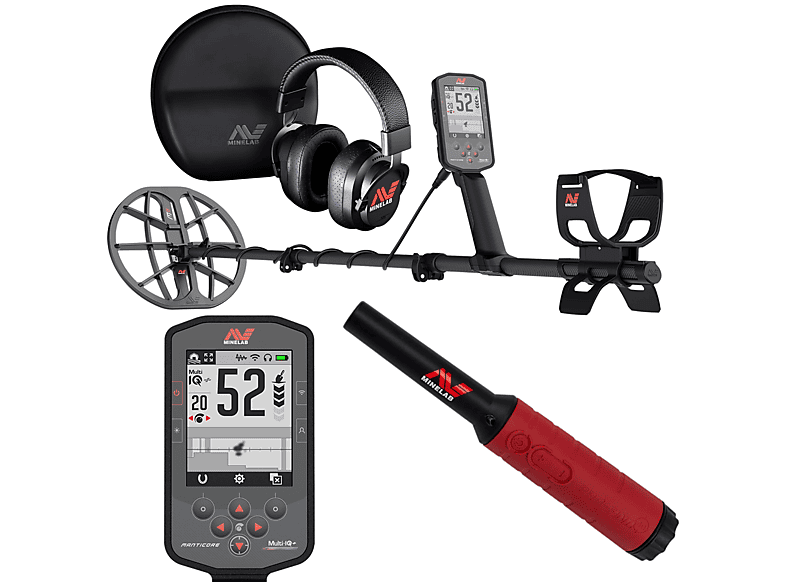 MINELAB Manticore High-End + Pro Find 40 Pinpointer Metalldetektor | SATURN