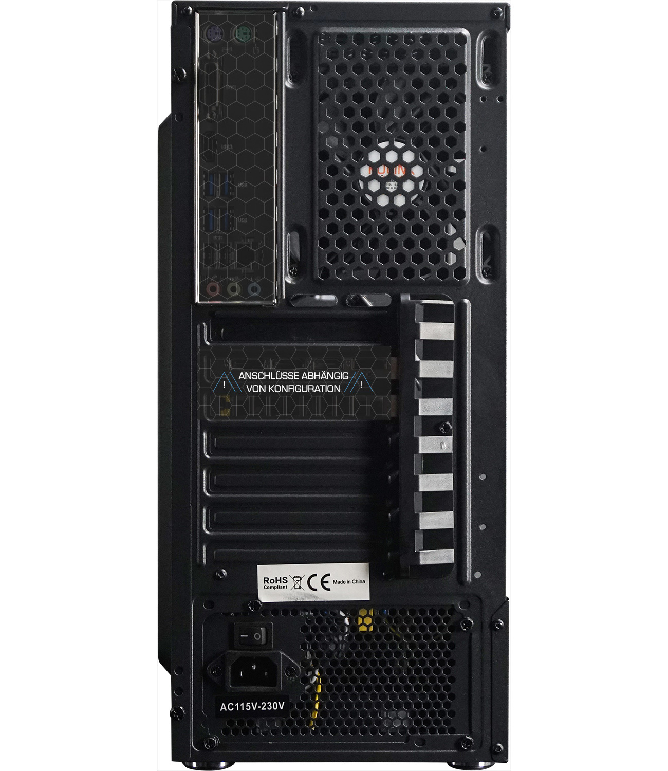 KIEBEL Lightning 12 GeForce mit RAM, 8 32 i5-12400F, Intel Prozessor, Core i5-12400F RTX TB Core SSD, GB Gaming 1 GB 4060, Komplettsysteme