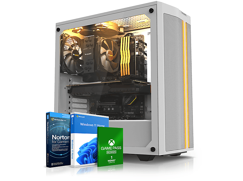 KIEBEL Taifun 12 Intel Core GB PC 2 RX Gaming mit Radeon™ Core™ Home, RAM, AMD 12 XT, 32 i7-12700KF, Prozessor, 6750 GB TB Windows SSD, i7 Intel® 11