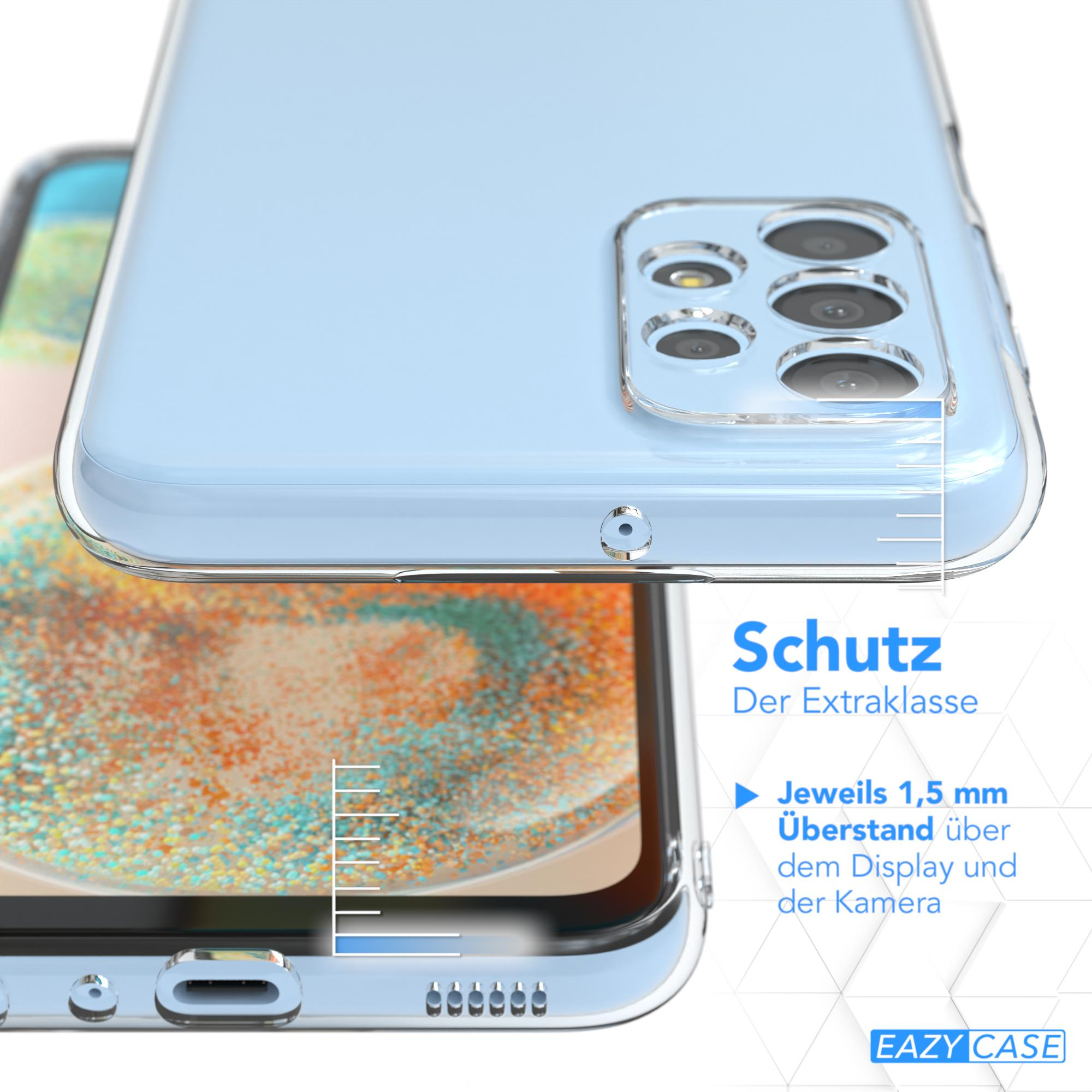 CASE A23 Durchsichtig Slimcover 5G, Clear, EAZY Samsung, Galaxy Backcover,