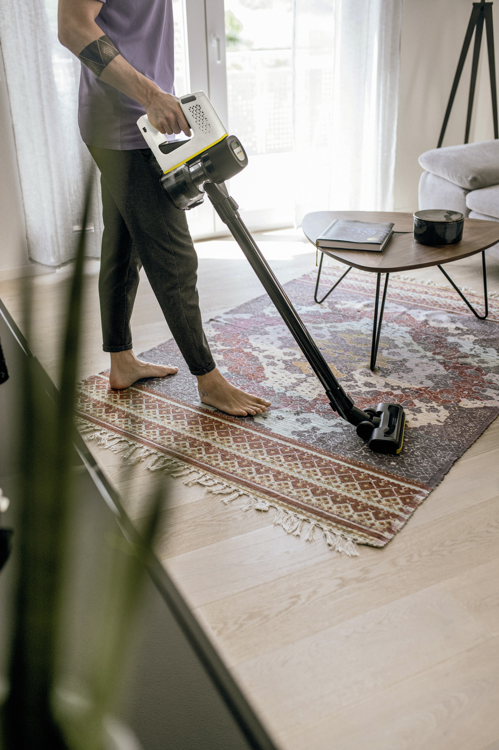 KÄRCHER VC 4 Cordless myHome Pet Aspirateur sans fil Blanc