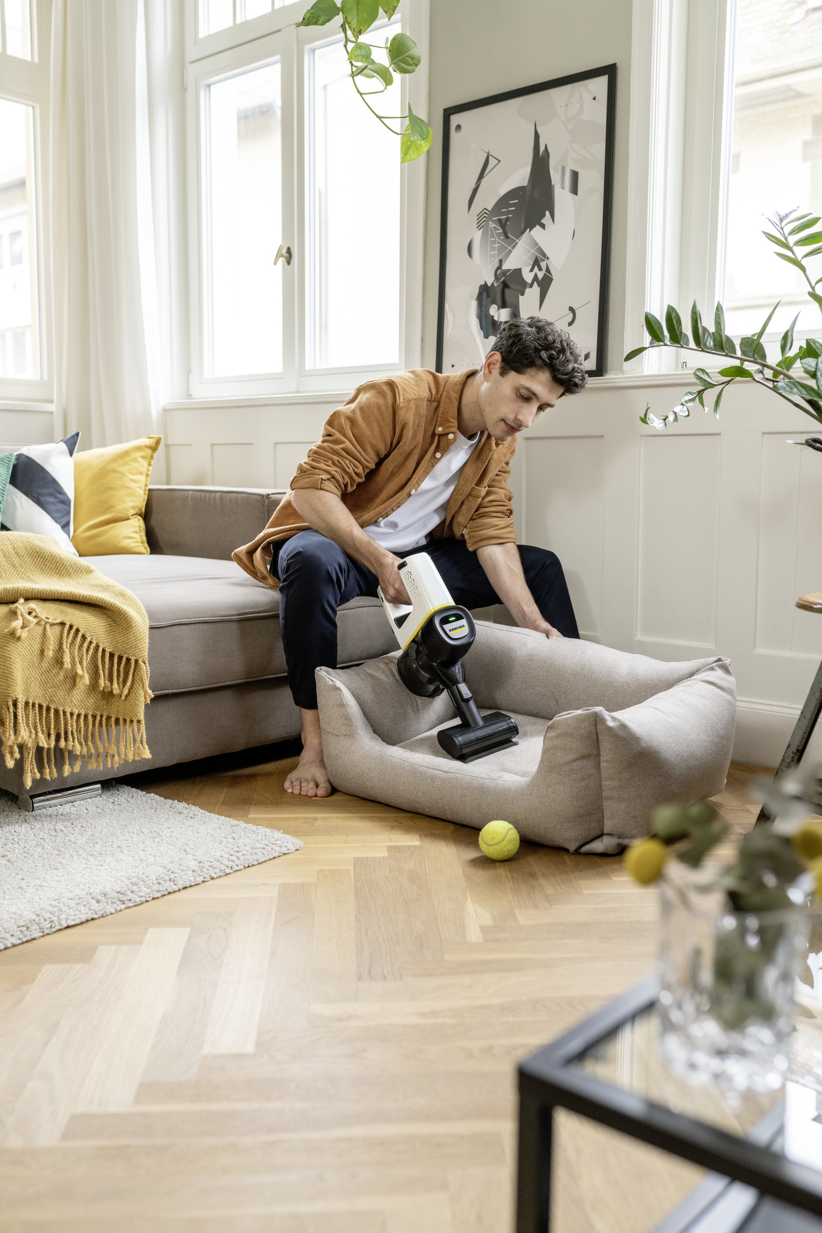 KÄRCHER VC 4 Cordless myHome Pet Aspirateur sans fil Blanc