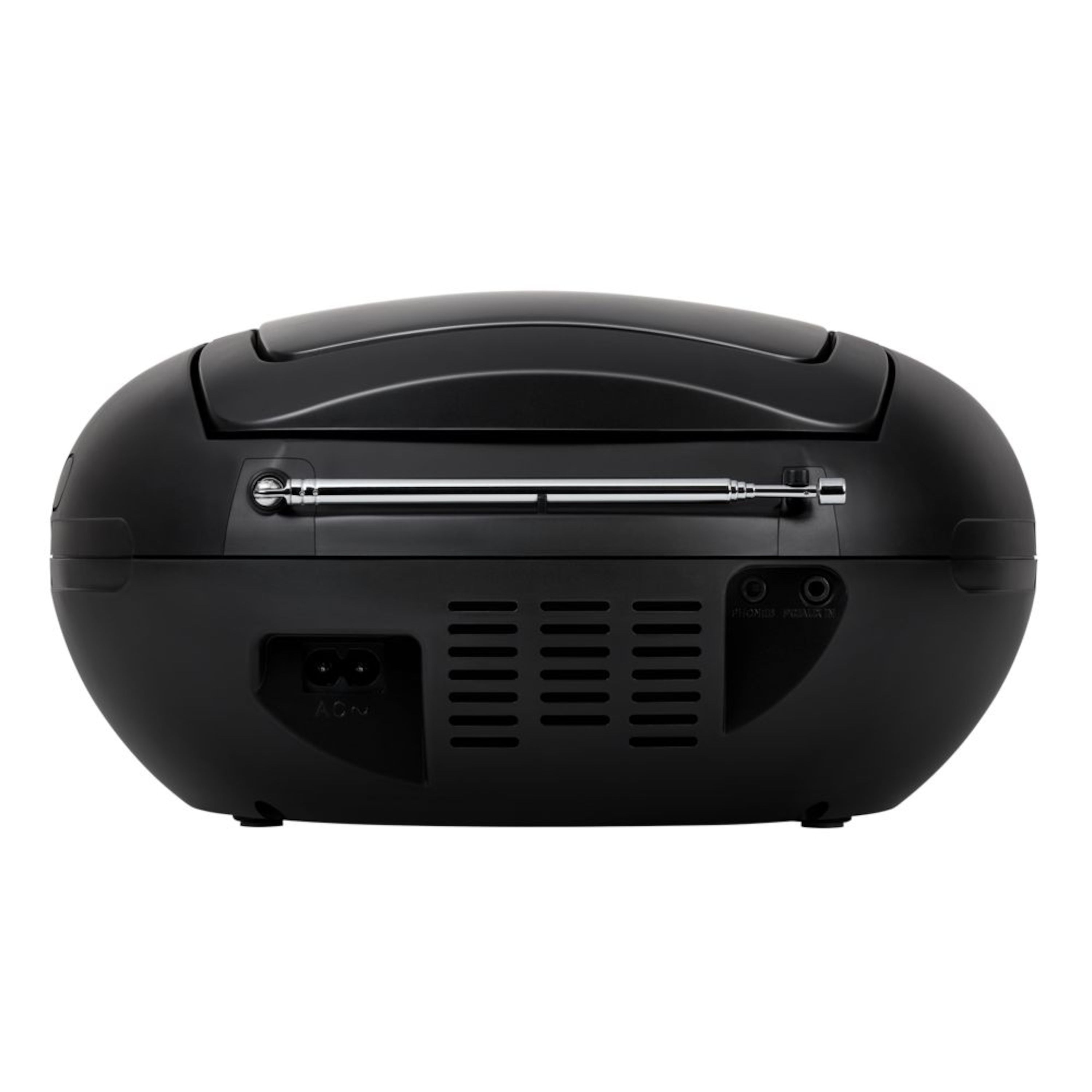 MEDION LIFE® E65711 Boombox, CD/MP3-Player, Netz- Batteriebetrieb, 1,2 schwarz RMS W Lautsprecher USB, 2 x oder PLL-UKW