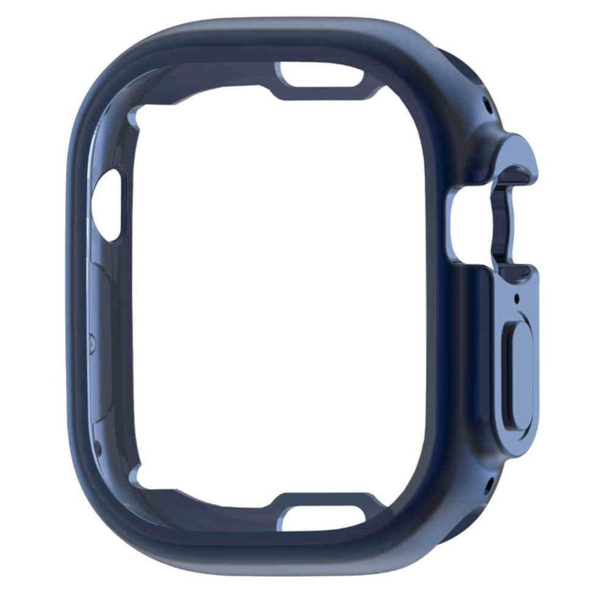 in + Apple + Ultra 2 Uhr Watch 1 Folie 1 WIGENTO Hülle PET 2 Smartwatchhülle(für TPU 49mm)