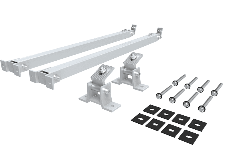 2er-Set Sonnenschirm-Halterungen Für Angelstühle – Verstellbar, Nicht Faltbar, Für 25 Mm Rohre