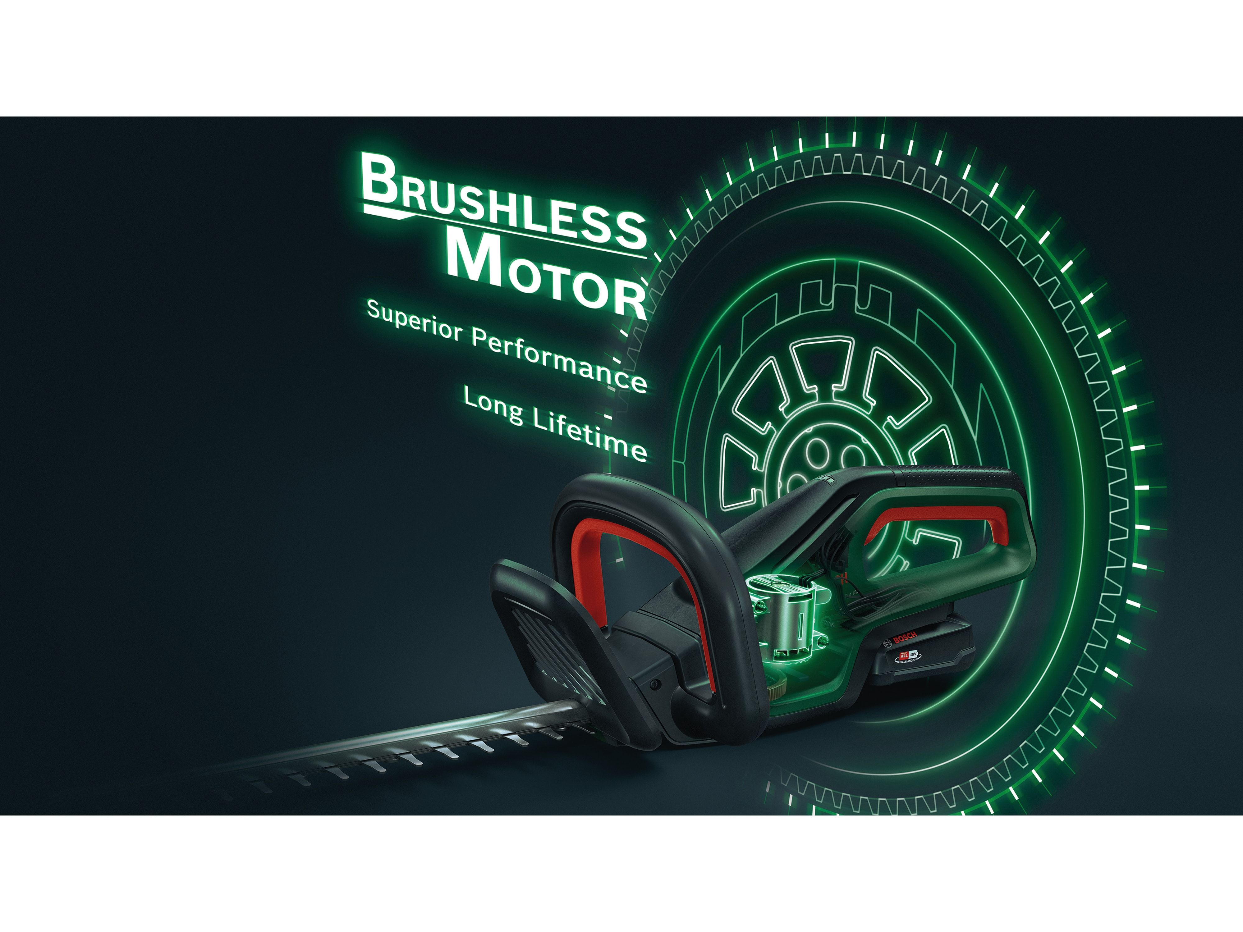 BOSCH AdvancedHedgeCut 36V-65-28 Heckenschere grün