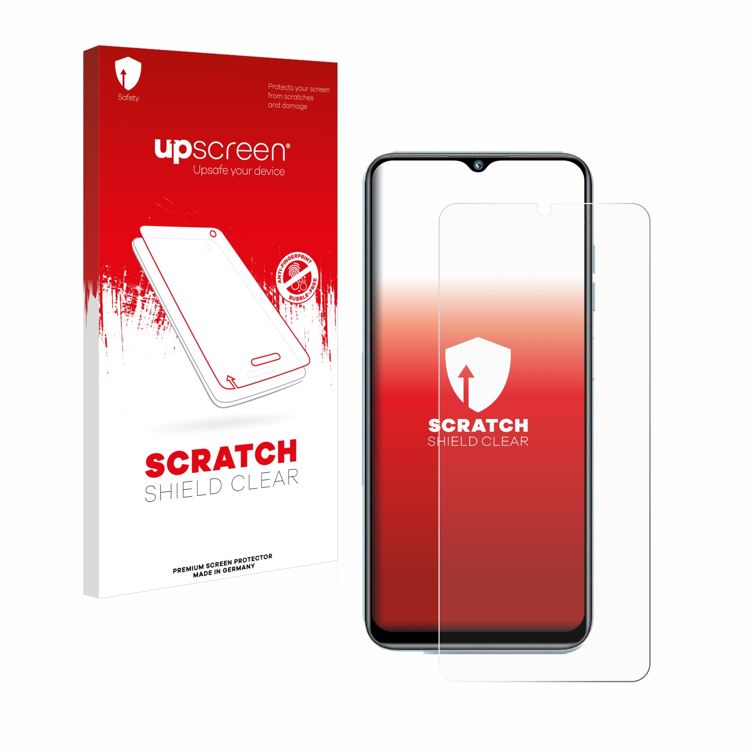 UPSCREEN Kratzschutz klare Schutzfolie(für C35) Oukitel