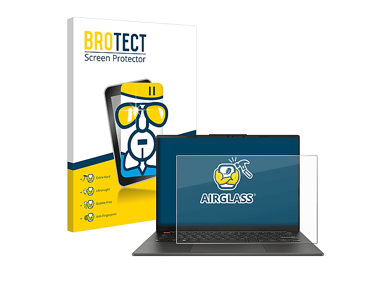 BROTECT Airglass klare Schutzfolie(für ASUS VivoBook 14 K5404) S OLED