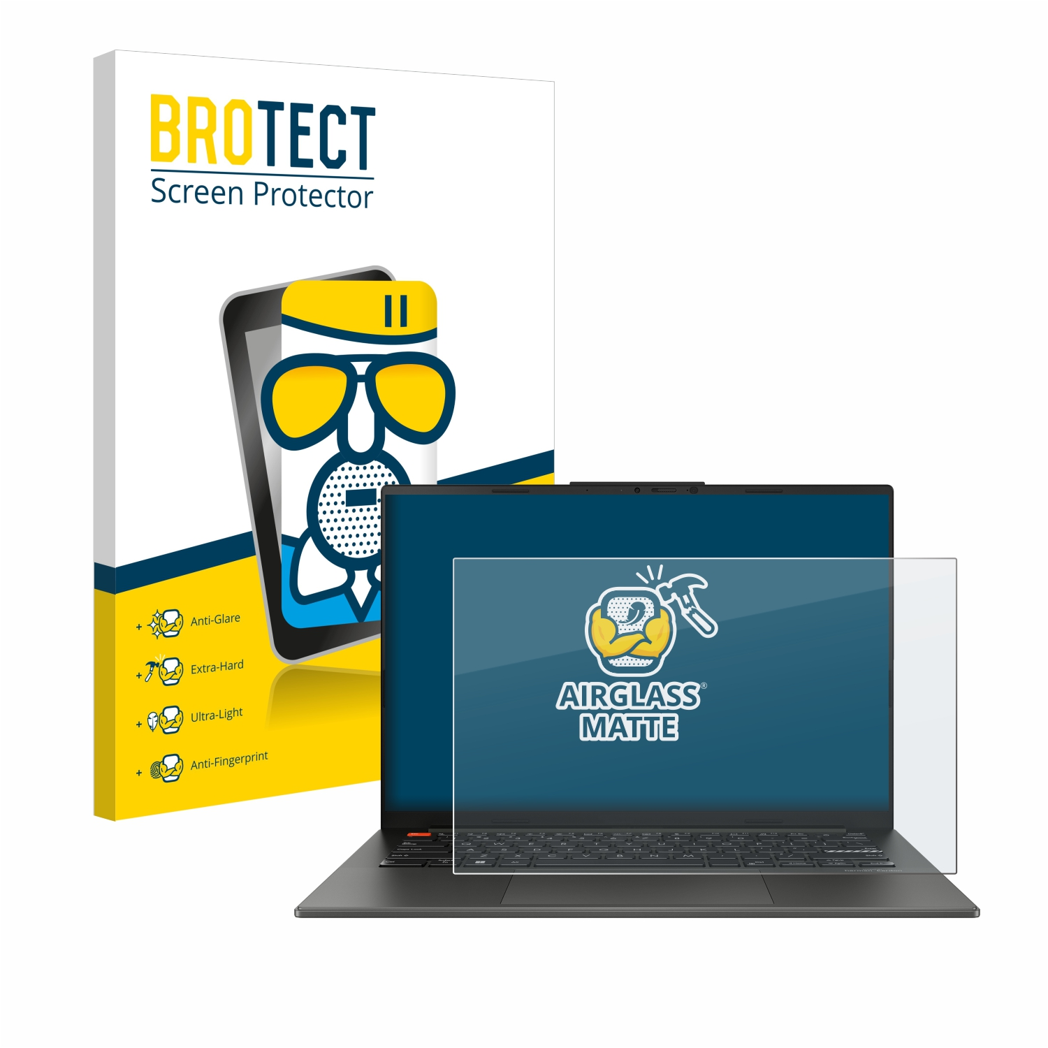 BROTECT Airglass ASUS K5404) OLED VivoBook S matte Schutzfolie(für 14