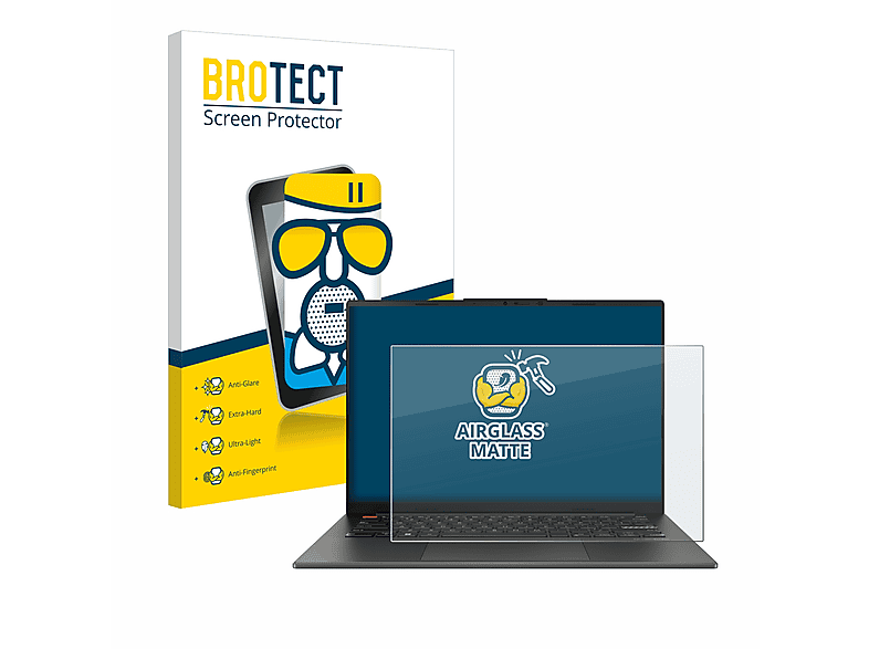 BROTECT Airglass matte Schutzfolie(für ASUS VivoBook S 14 OLED K5404)